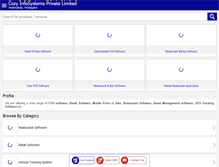 Tablet Screenshot of pointofsaleindia.com